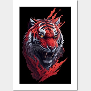 Tiger Fangs Posters and Art